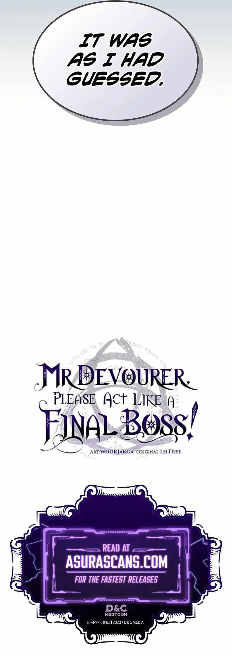 Mr Devourer, Please Act Like a Final Boss Chapter 28 12